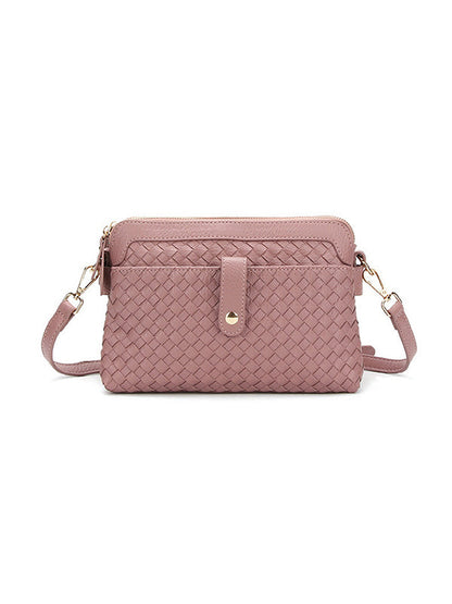 Split-Joint Woven Bags Crossbody Bags