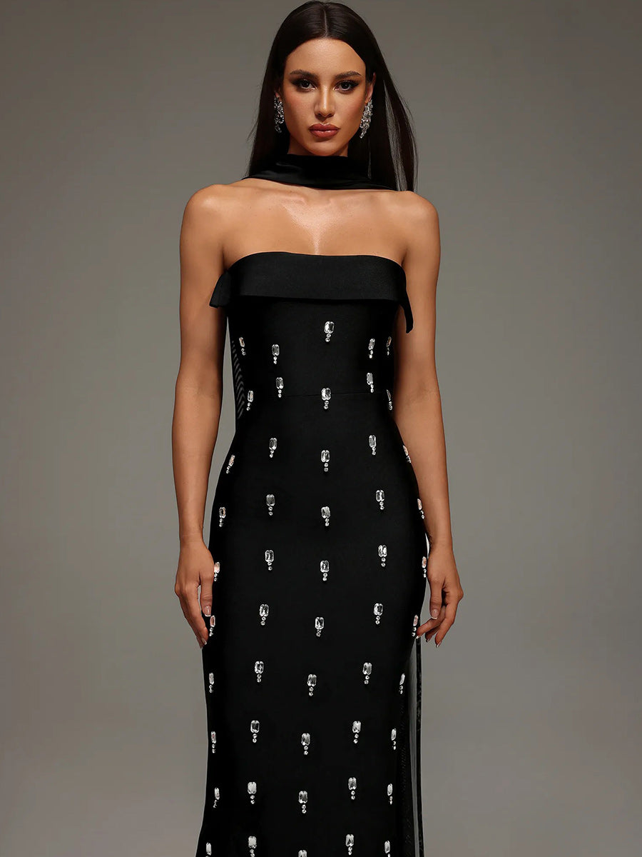 Giselle Maxi Dress In Black