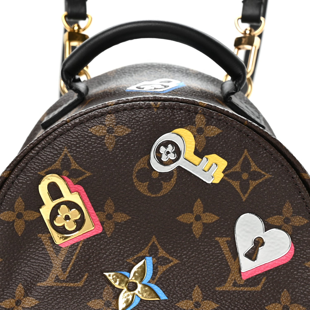 Monogram Love Lock Palm Springs Backpack Mini