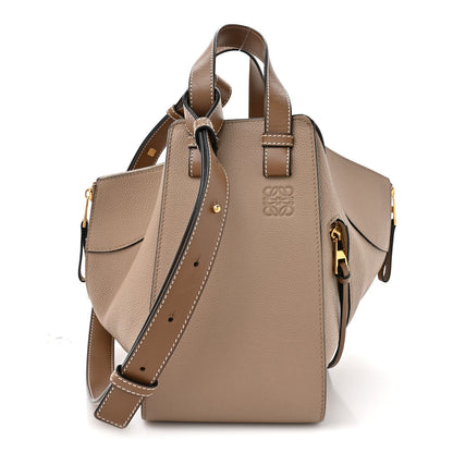 Calfskin Small Hammock Shoulder Bag Sand Mink