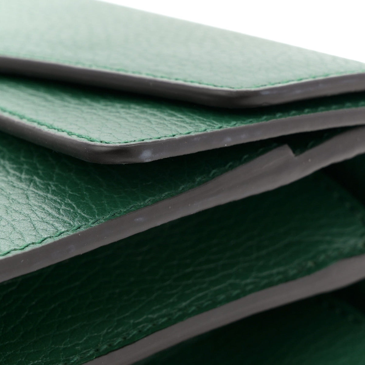 Pebbled Calfskin Small Dionysus Shoulder Bag Emerald