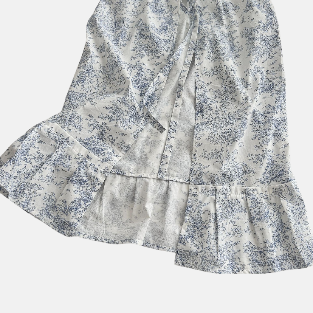 Apros - Blue Watercolor Apron, French &amp; Stylish