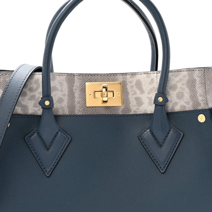 Calfskin Karung Monogram On My Side MM