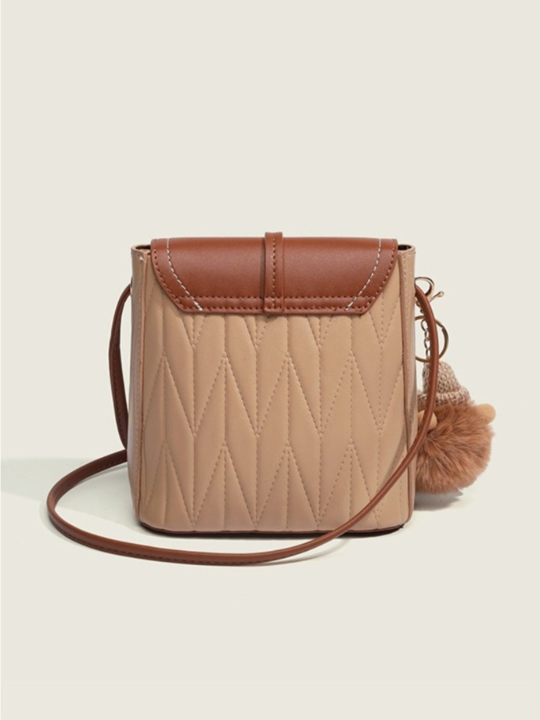 Cosbai - Simple Color-Block Crossbody Bag – Playful &amp; Practical