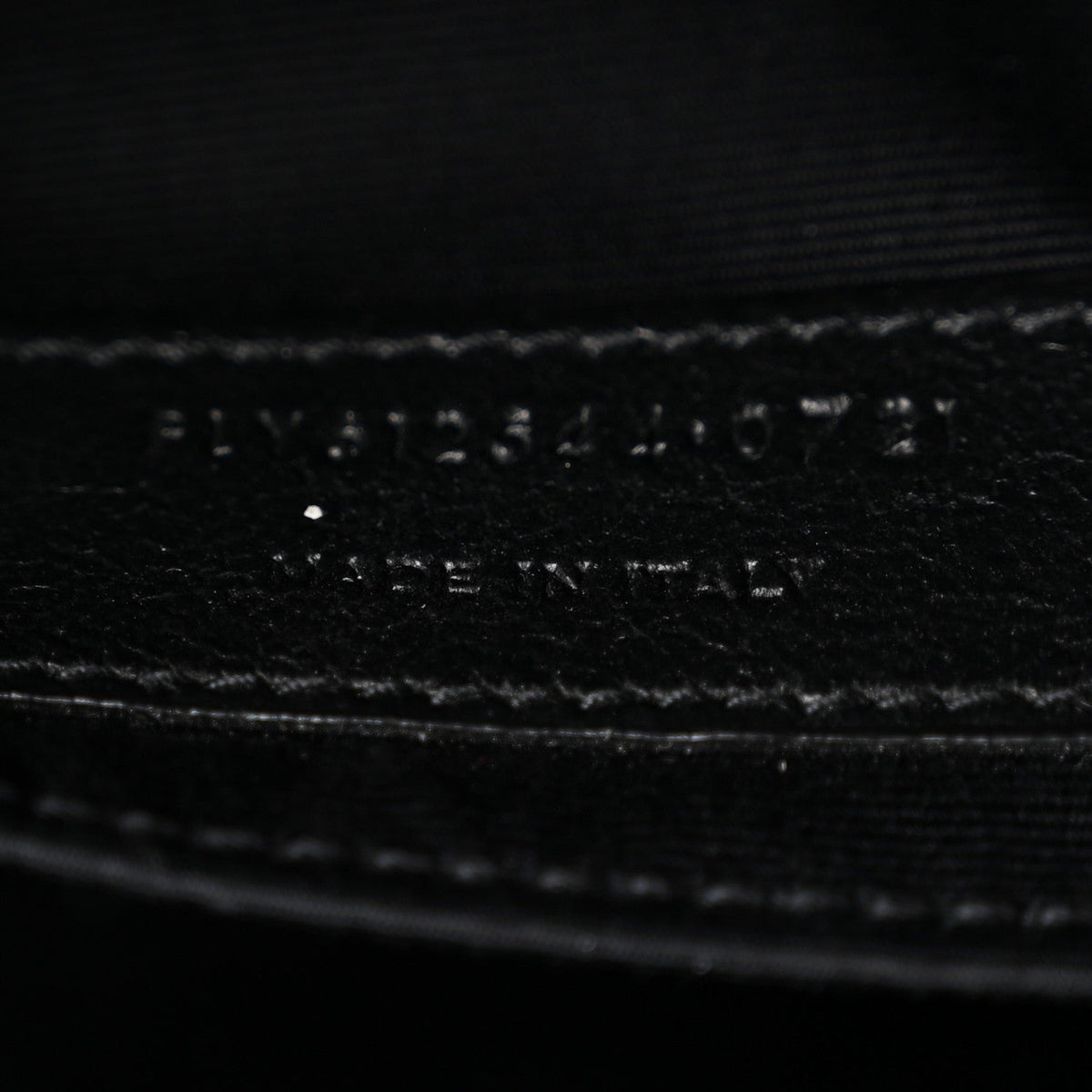 Calfskin Matelasse Monogram Lou Camera Bag Black