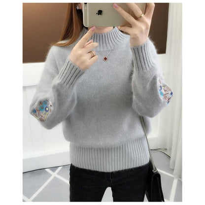 Women's Loose Batwing Sleeve Knit Sweater