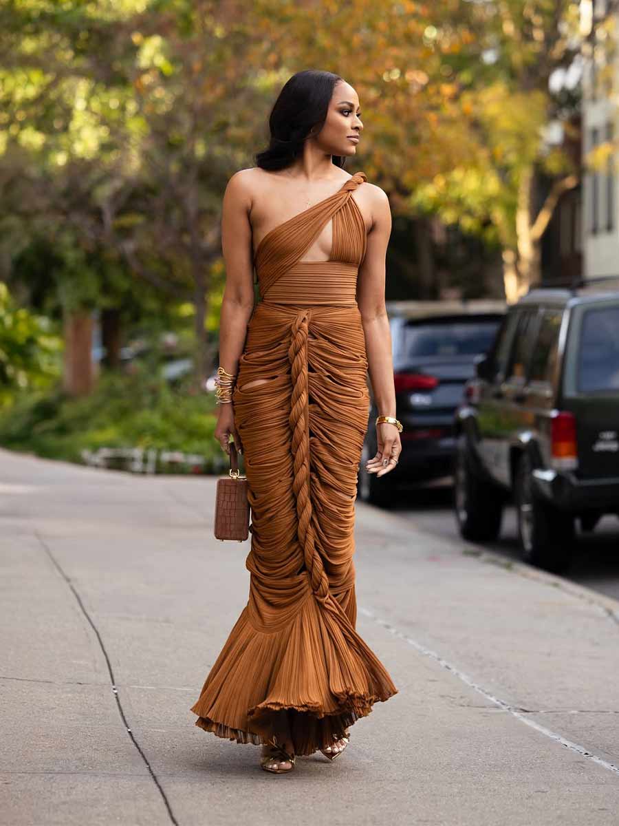 Willow One Shoulder Twist Two Piece Set