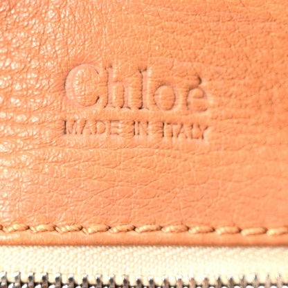Calfskin Medium Paddington Satchel Tan