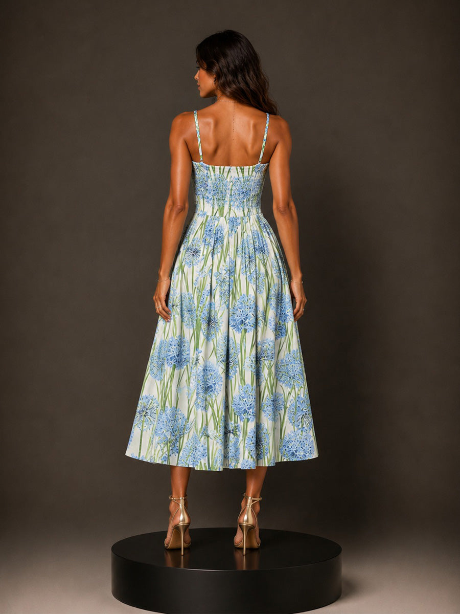 Elodie Pastoral Floral Maxi dress