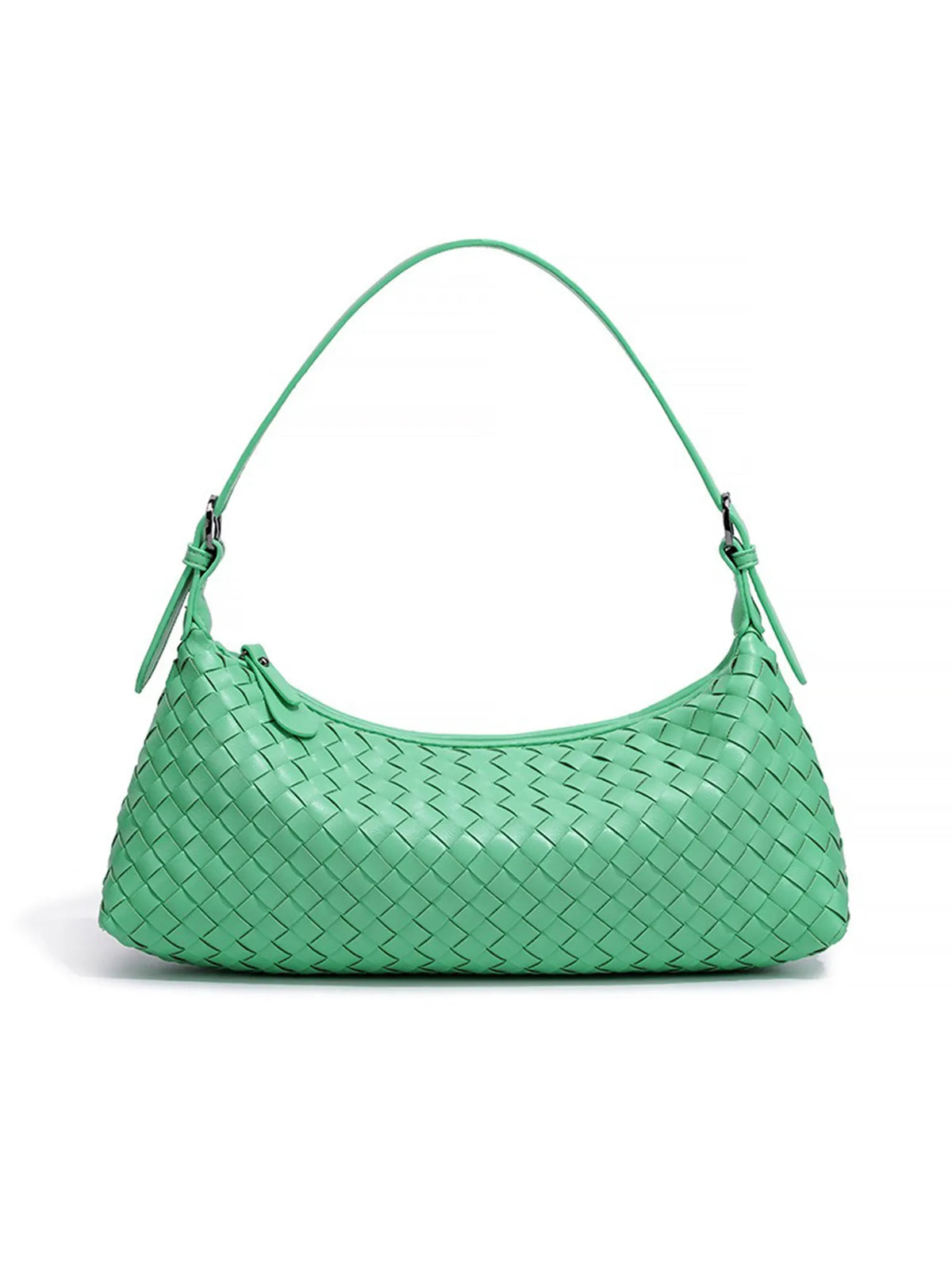 Acacia Braided Curve Shoulder Bag