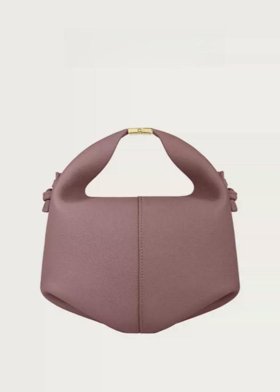 Cowhide Leather Shoulder Messenger Bag With Lychee Pattern