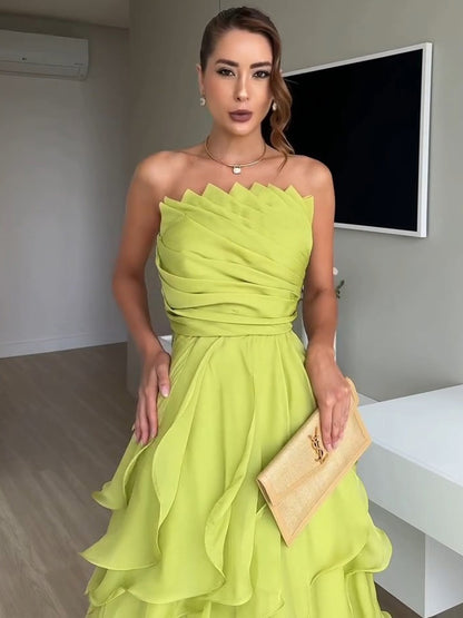 Zoey Strapless Maxi Dress