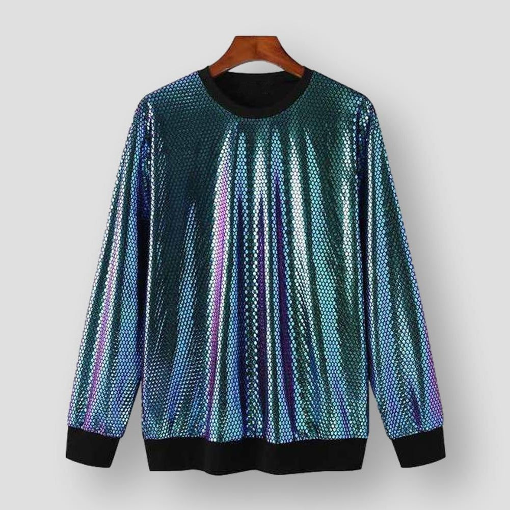 Sky Madrid Lavon Sequin Shirt
