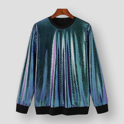 Sky Madrid Lavon Sequin Shirt