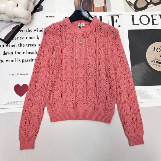CHANEL 25S LONG-SLEEVE SWEATER 442