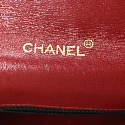 Lambskin Quilted Small Single Flap Black
