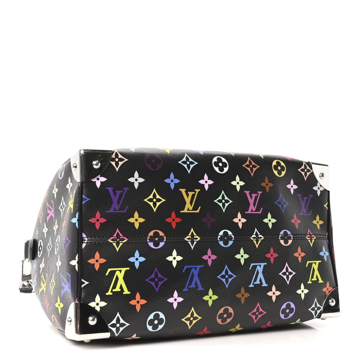 LV X TM Monogram Multicolor Speedy Soft 30 Black