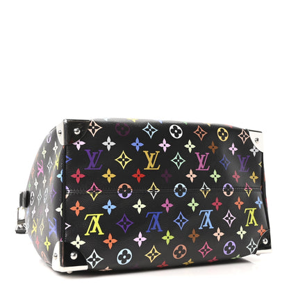 LV X TM Monogram Multicolor Speedy Soft 30 Black