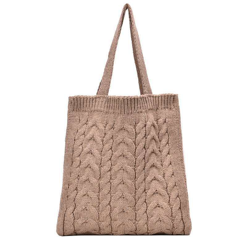 Crochet Tote Bag Twist Woven Bag