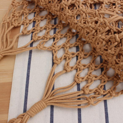 Crochet Market Bag Hollow Mesh Woven Bag