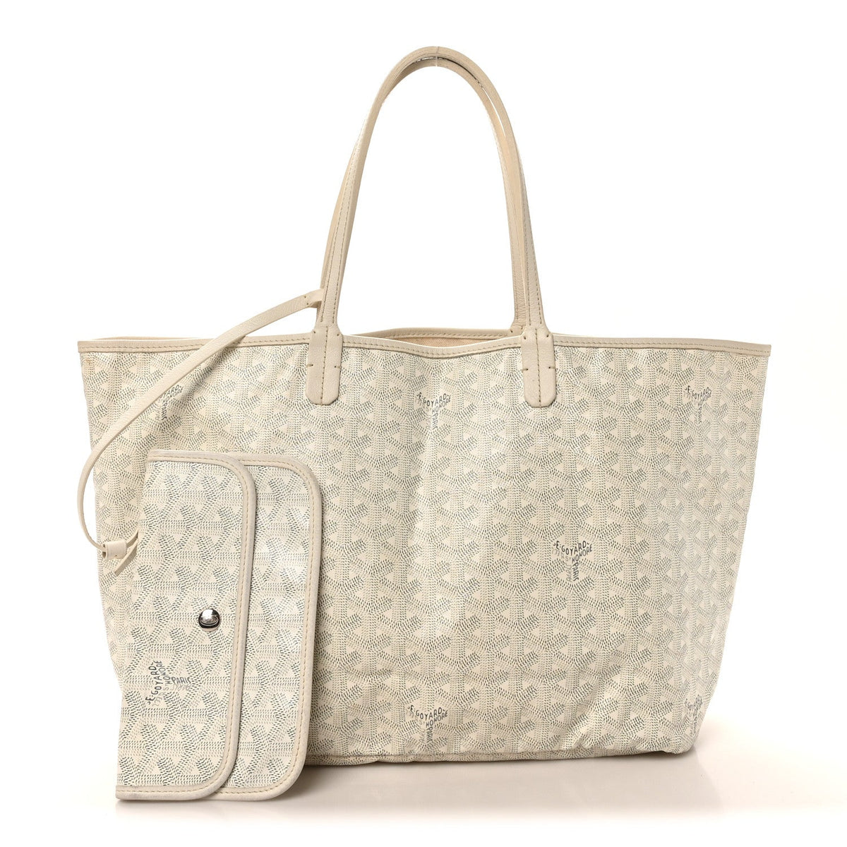 Goyardine Saint Louis PM White