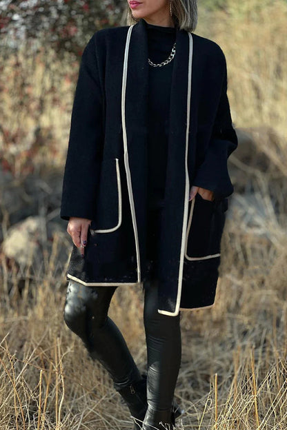 Thickened loose solid color casual women's style