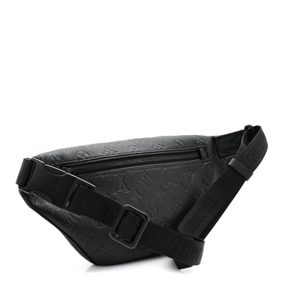 Calfskin Monogram Shadow Discovery Bumbag Black