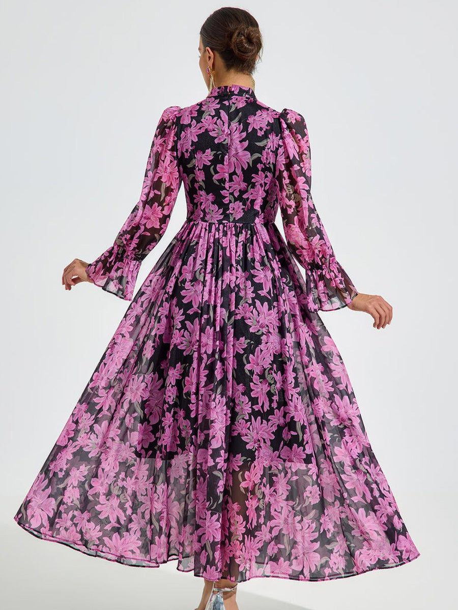 Naomi Midnight Bloom Maxi Dress