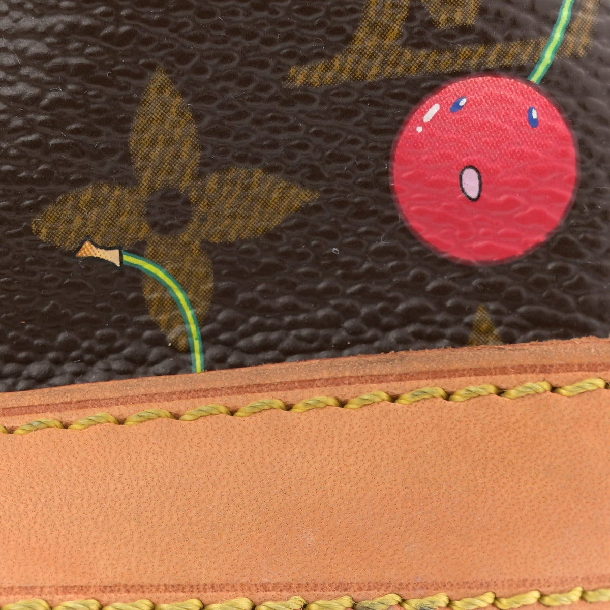 Monogram Cerises Bucket Bag