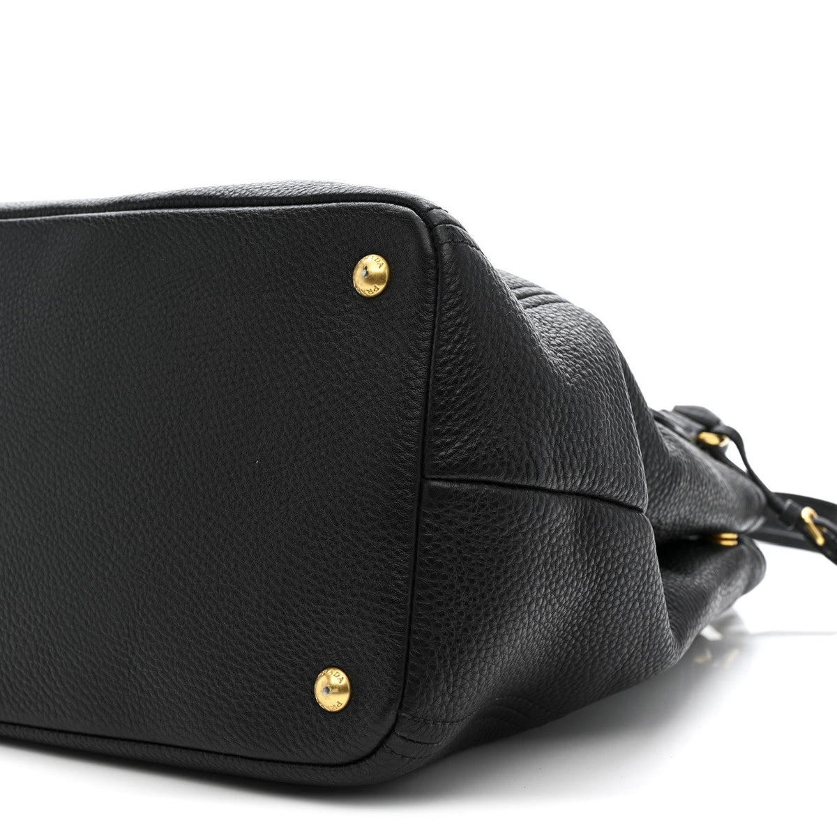 Vitello Daino Tote Black