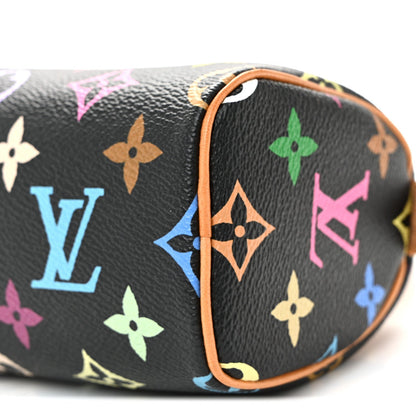 Monogram Multicolor Mini Sac HL Speedy Black