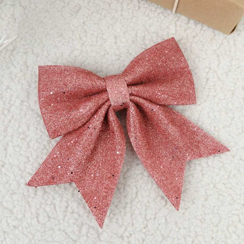 Sparking Bow Knot Christmas Tree Wall Hanging