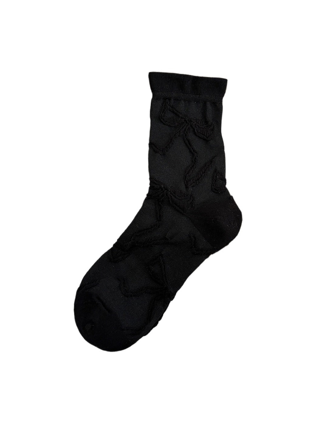 Rufia - Cute Mid-calf Socks with Bow Patterns