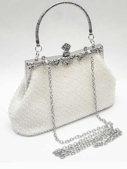 Jazlyn Vintage-Style Beaded Bag