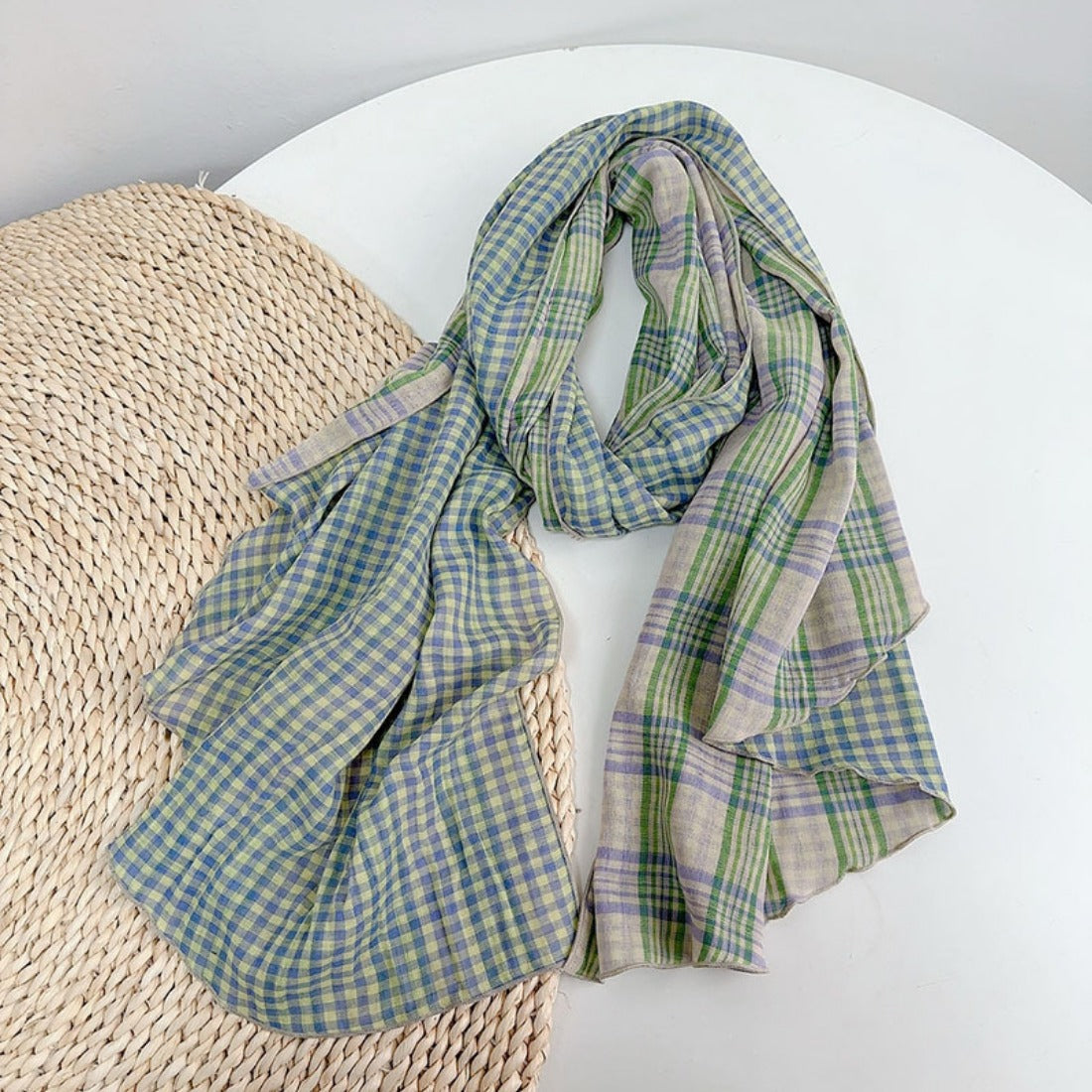 Scarvii - British Style Plaid Scarf