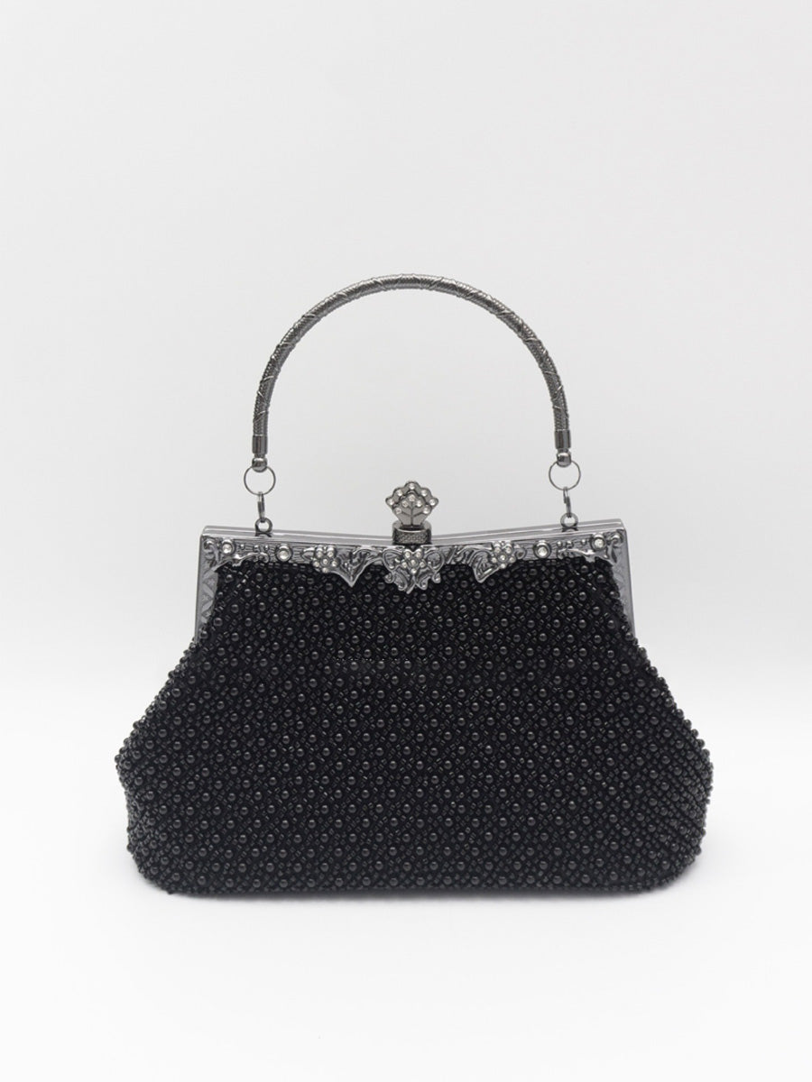 Jazlyn Vintage-Style Beaded Bag