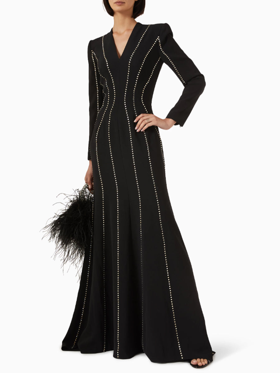 Madeline Maxi Dress In Black