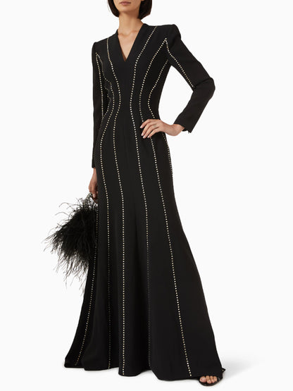 Madeline Maxi Dress In Black