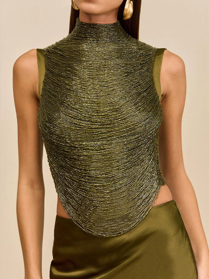 Savannah Maxi Dress In Green