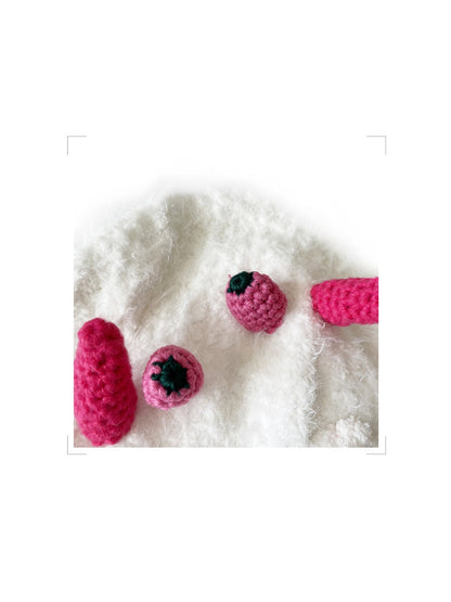 Haila - Cute Tassel Knitted Beanie with Pompom