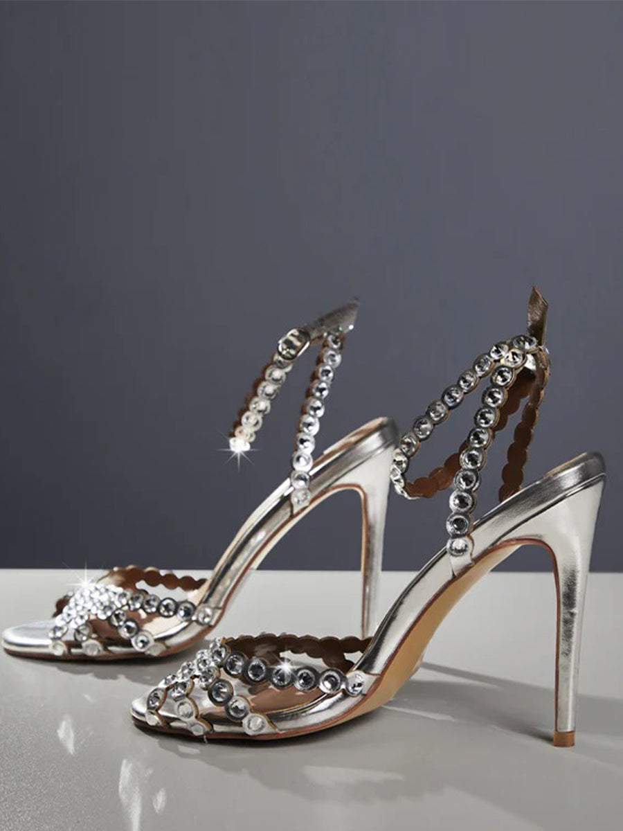 Adalgisa Rhinestone Sandals