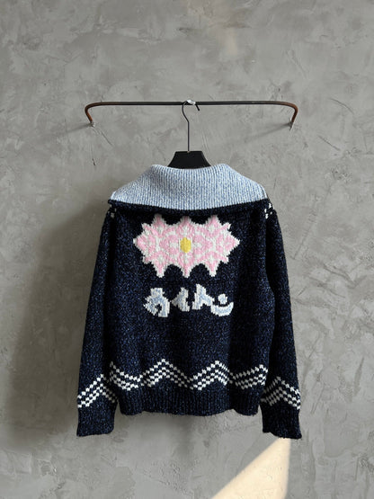 LV Knit Cardigan Sweater 494191