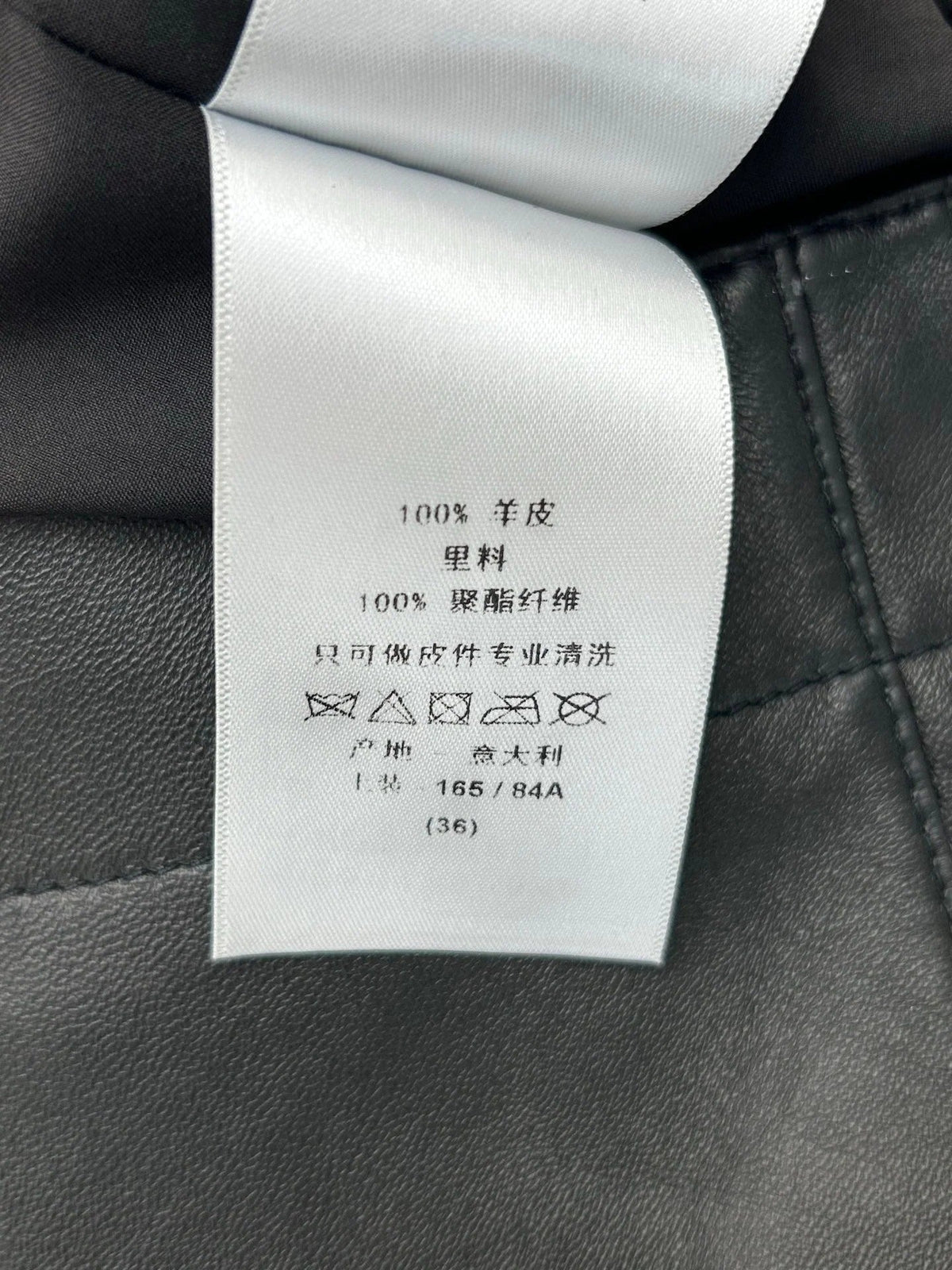 DIOR 25S LEATHER PANTS 484
