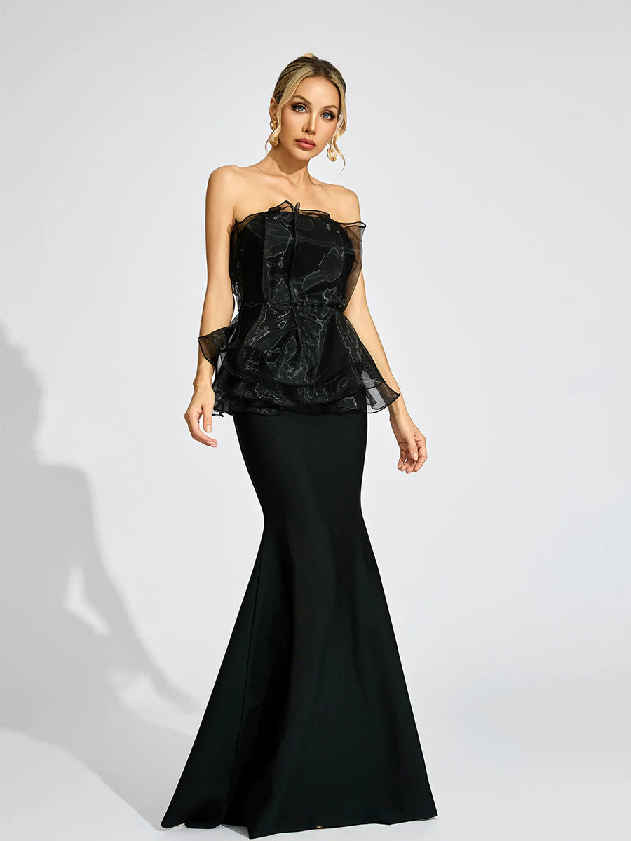 Allison Maxi Dress In Black
