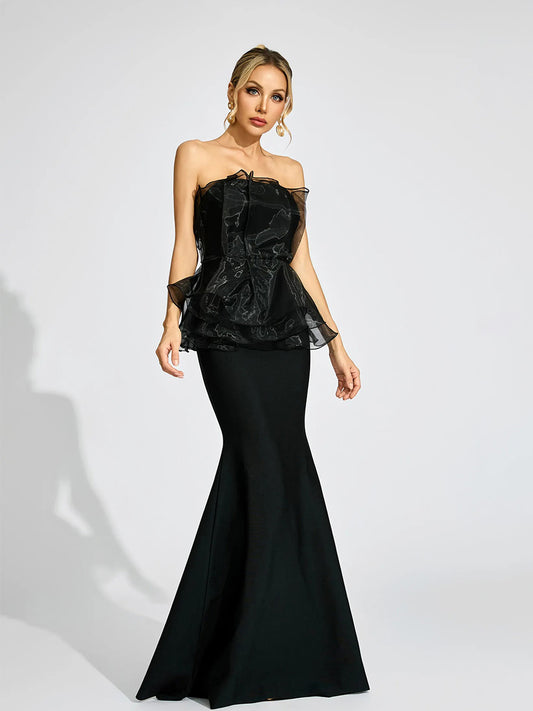 Allison Maxi Dress In Black