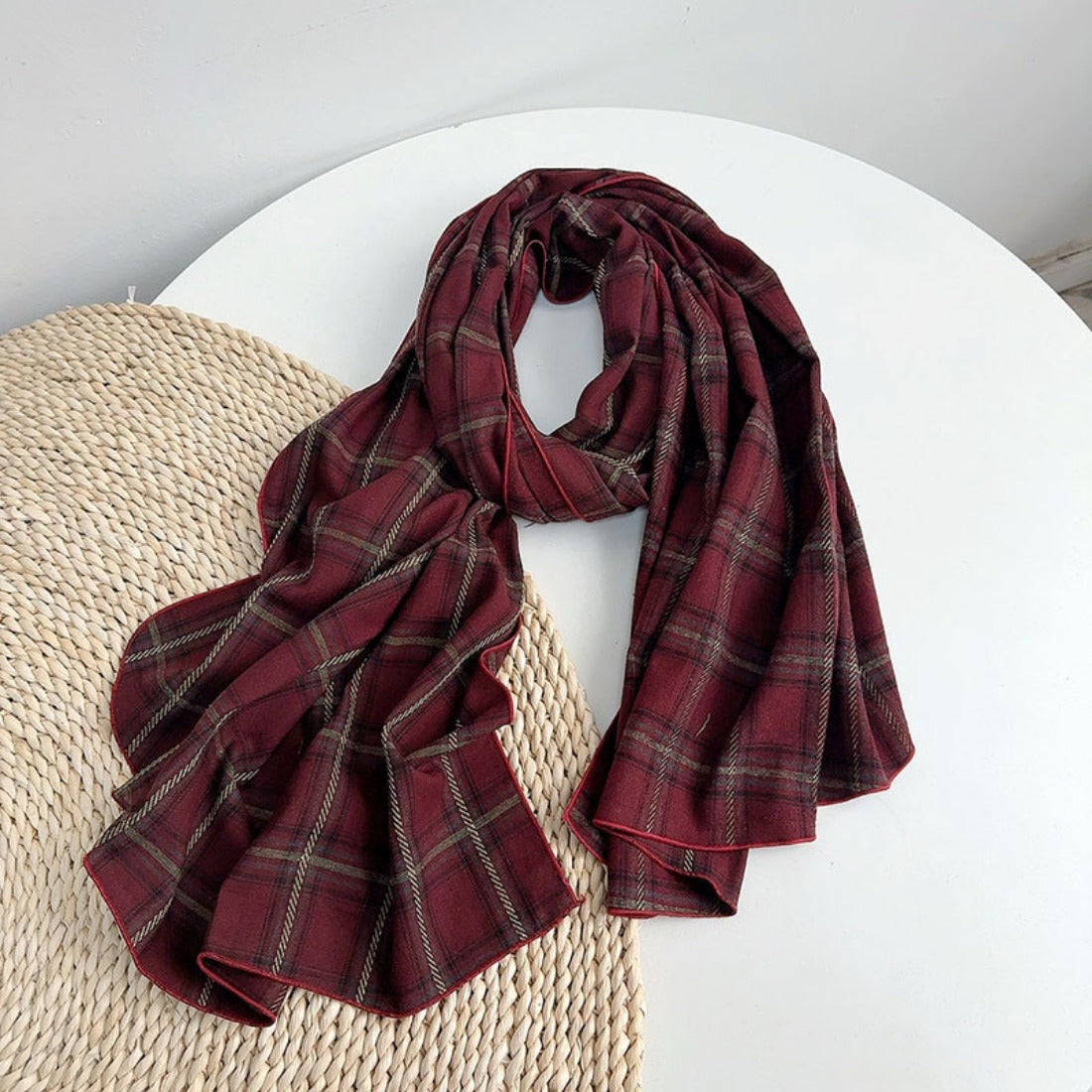 Scarvii - British Style Plaid Scarf