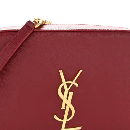 Grain De Poudre Medium Classic Monogram Camera Bag Oxblood