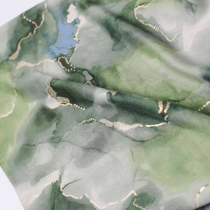 Scarvii -  Shimmer Print Scarf - Elegant &amp; Trendy