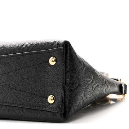Empreinte V Tote BB Black Creme