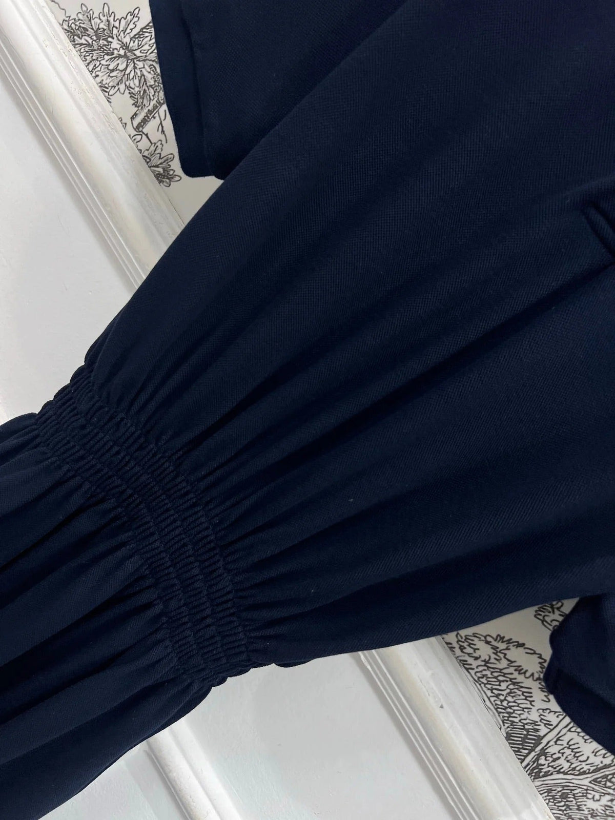 MIU POLO DRESS NAVY BLUE 274598